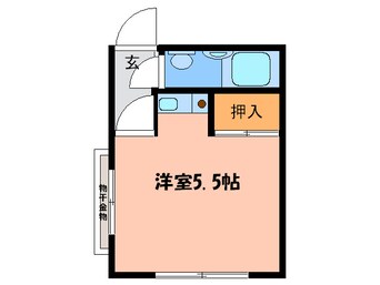 間取図 ルネ牧落