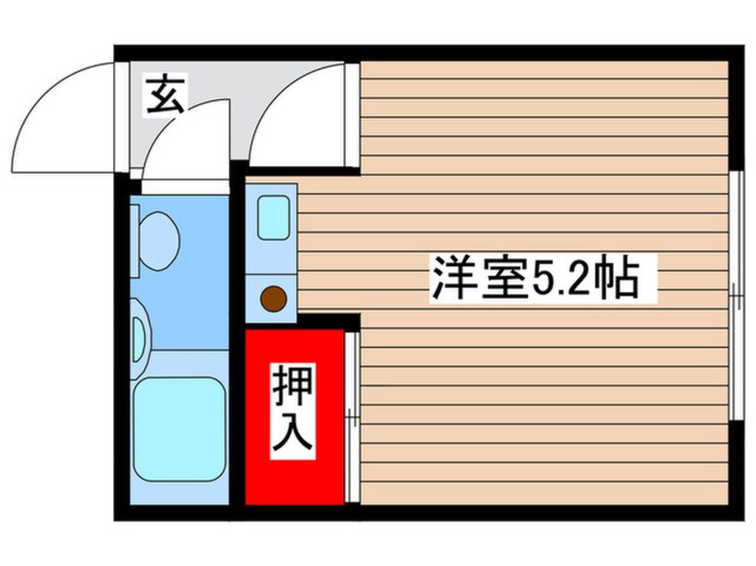 間取図 ルネ牧落