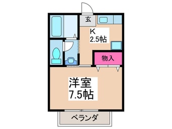 間取図 ジュヌ・エスプワール