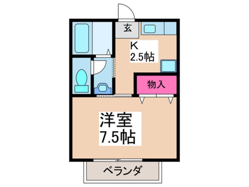 間取図 ジュヌ・エスプワール
