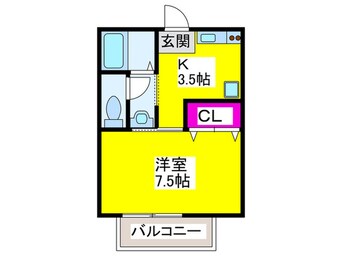 間取図 ジュヌ・エスプワール