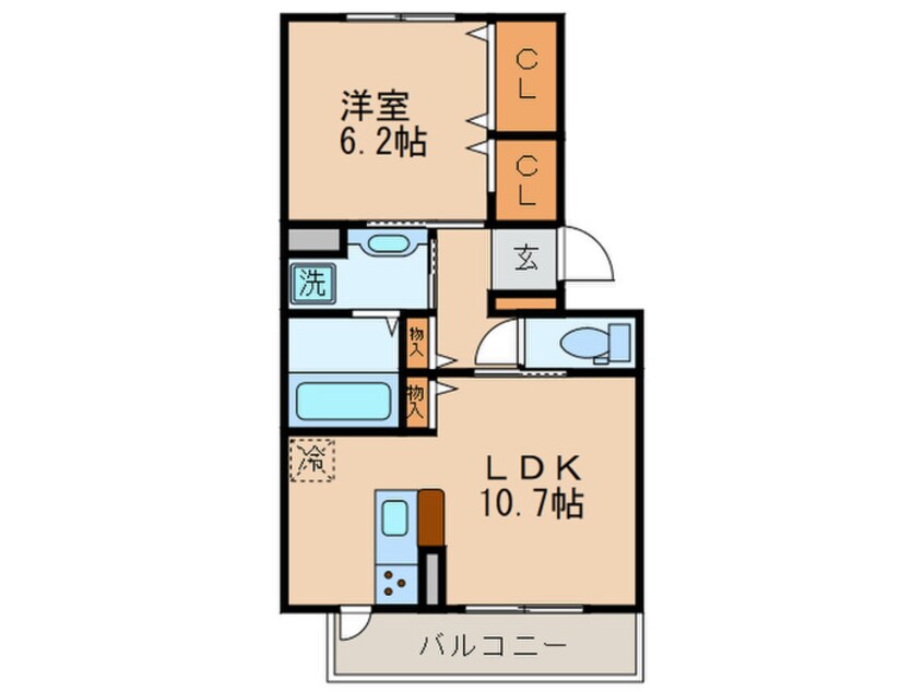 間取図 エール北花山