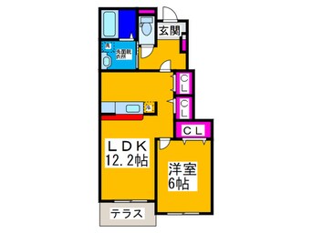 間取図 カノンⅠ