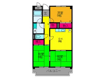 間取図 クオリティ加納