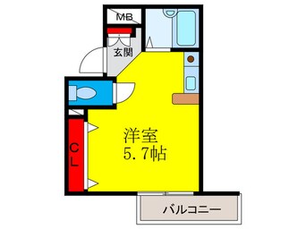 間取図 エスポワール茨木