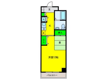 間取図 エル・セレーノ府中