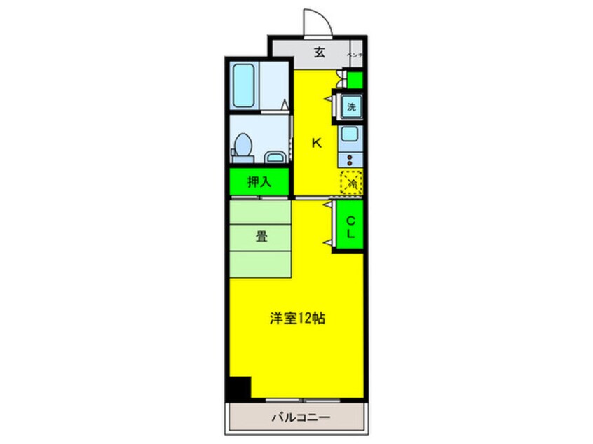 間取図 エル・セレーノ府中