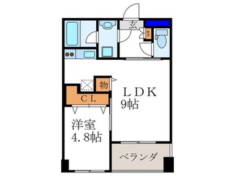 間取図 モザール光悦