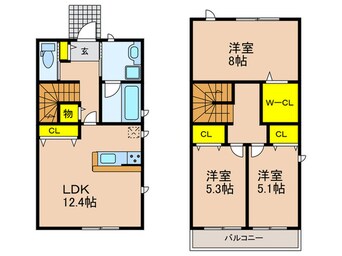 間取図 サンガーデン　結