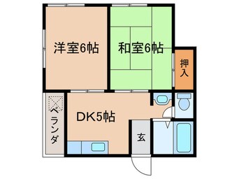 間取図 グランベガ平野南