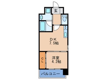 間取図 ライブガーデン新大阪