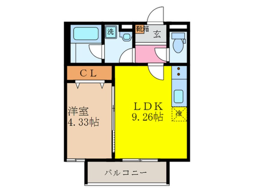 間取図 Casa di lapin