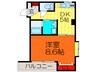 ｱﾐﾃｨ小阪 1DKの間取り