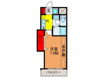 間取図 ＭＰＬＡＺＡ門真駅前