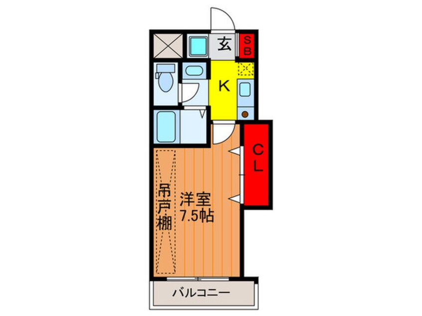 間取図 ＭＰＬＡＺＡ門真駅前