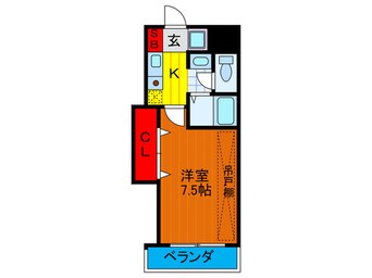 間取図 ＭＰＬＡＺＡ門真駅前