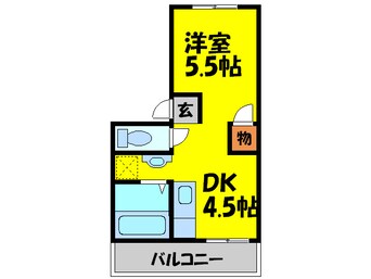 間取図 アーバンハイツ白島Ａ棟