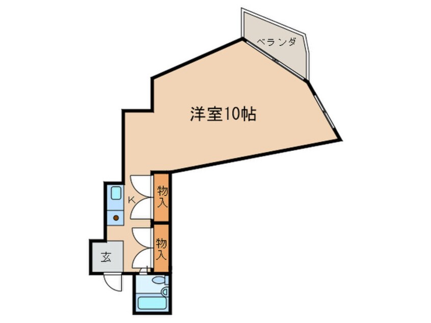 間取図 パレみささぎ佐わらび