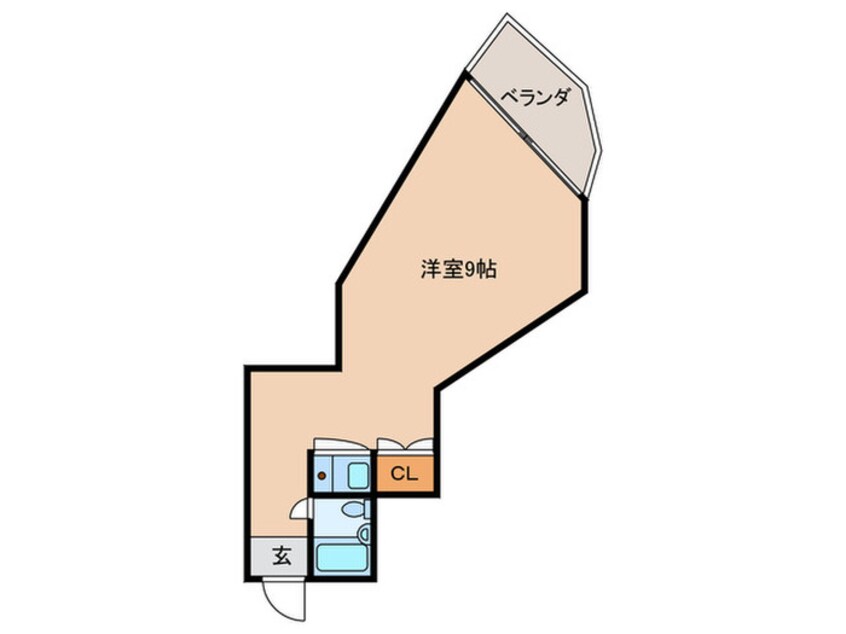 間取図 パレみささぎ佐わらび