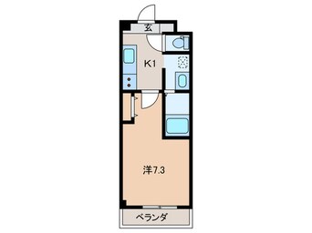 間取図 Ｓｐｒｉｎｇ南塚口