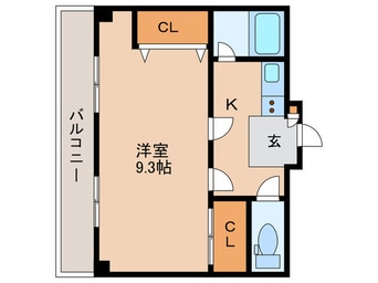 間取図 リバーサイド住道