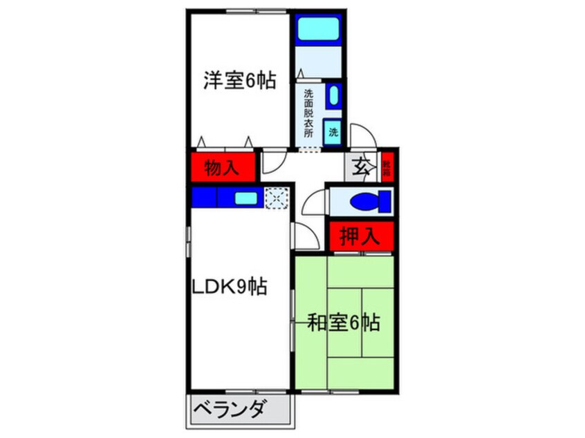 間取図 アーク豊友第２