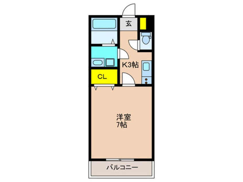 間取図 レガリア牧野