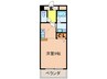 ハイムラポ－ルＰａｒｔⅤ 1Rの間取り