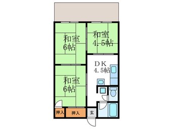 間取図 クイーンハイツ