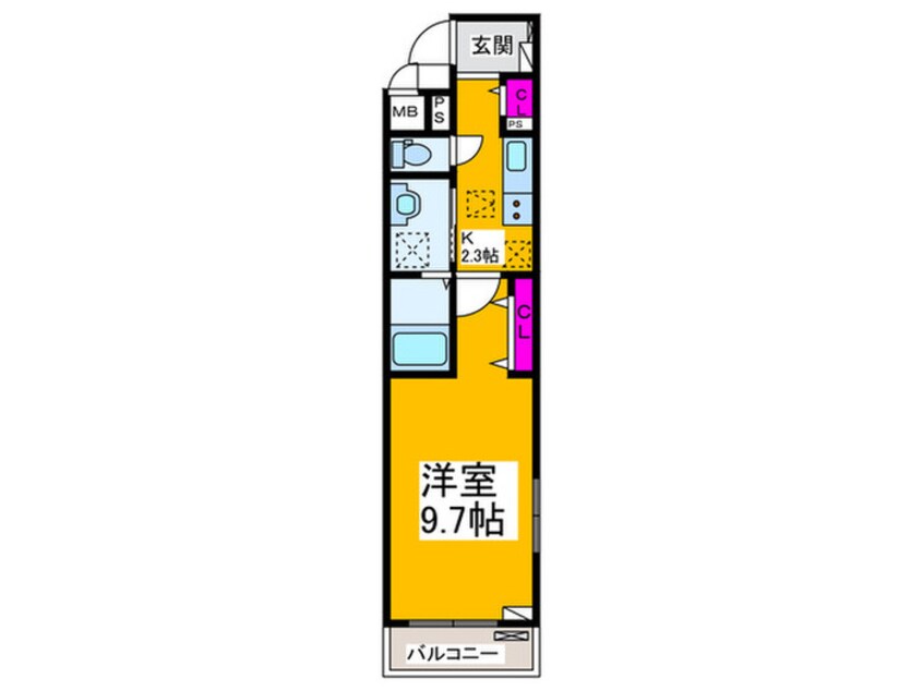 間取図 スローン・スクエア