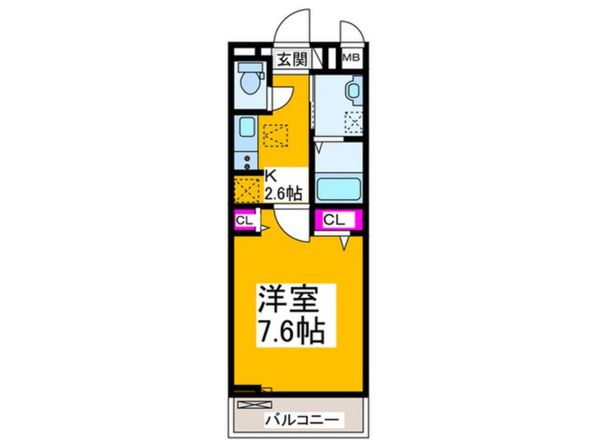 間取図 スローン・スクエア