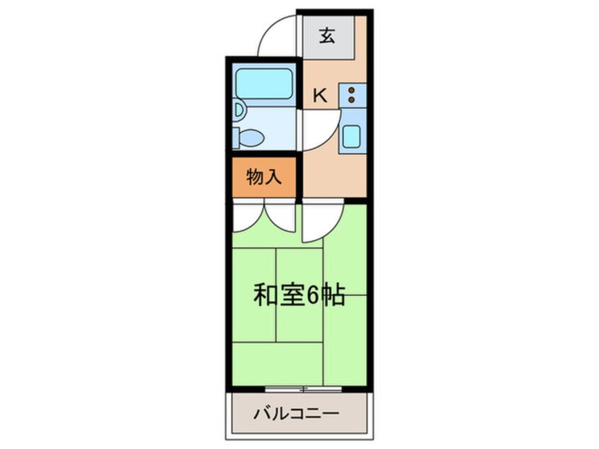 間取図 コーポラスK