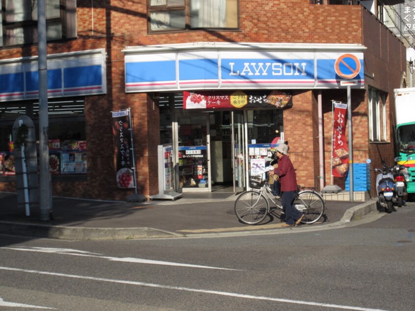 ローソン(コンビニ)まで80m リアライズ六甲道駅前