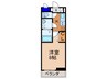 ヒカルサ枚方 1Kの間取り