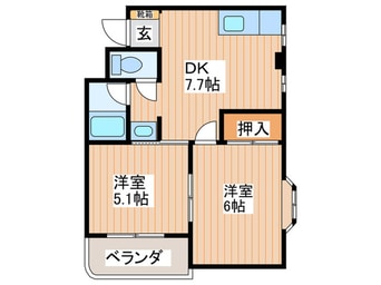 間取図 WESTヒルズ神田