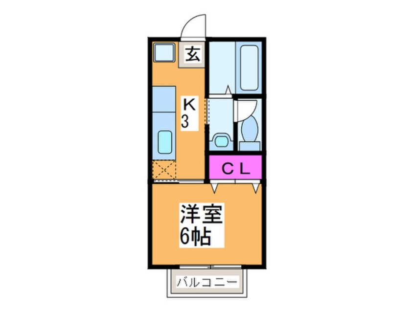 間取図 サングリ－ン住之江