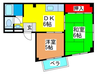 間取図 ﾒｿﾞﾝ・ﾌｫﾚ