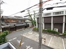 室内からの展望 ファミリ－ハイツ岡町