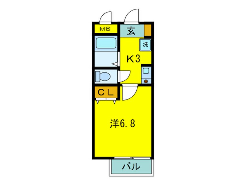 間取図 アベニ－ル