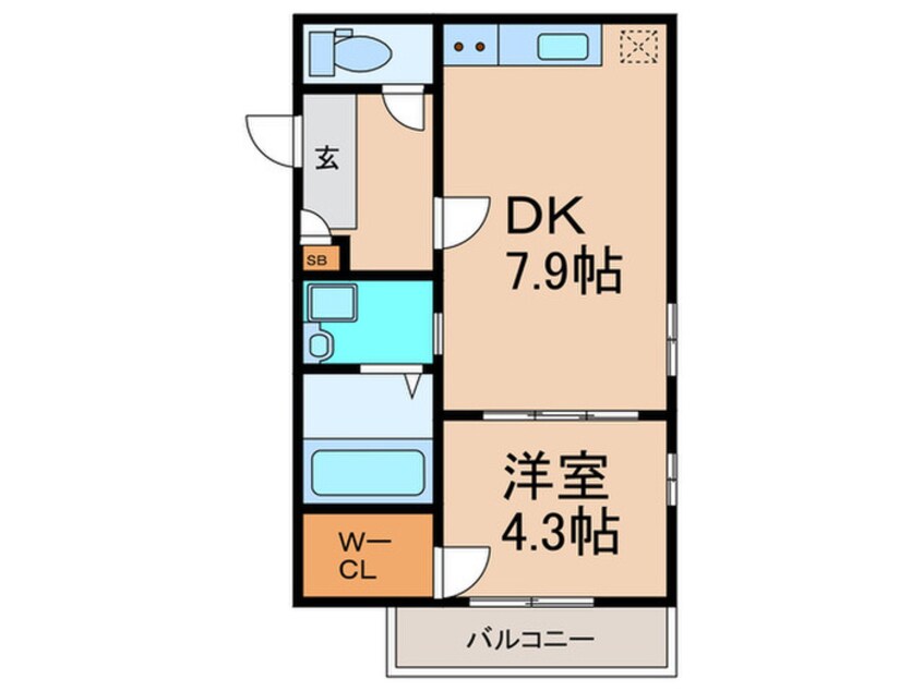 間取図 KTIレジデンス加島Ⅴ