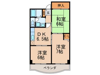 間取図 アメニティライフ新光