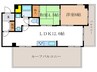 ドミールZEN 2LDKの間取り