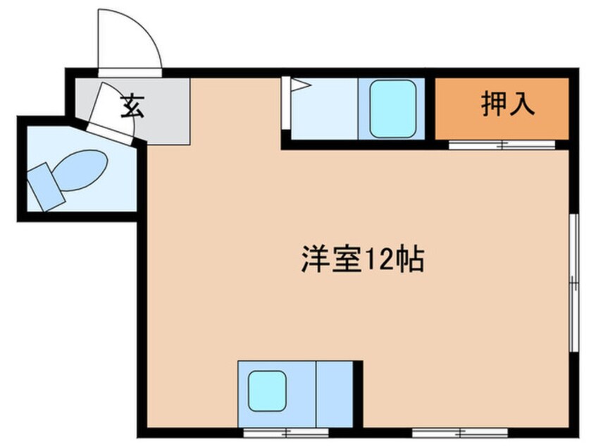 間取図 西田辺マンション