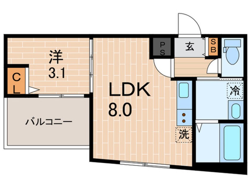 間取図 MOVE甲子園EAST