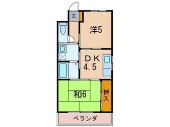 間取図 ラフォーレ門戸