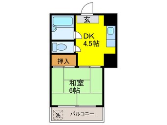 間取図 ロイヤル中野