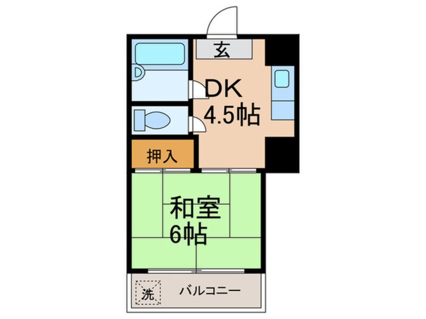 間取図 ロイヤル中野