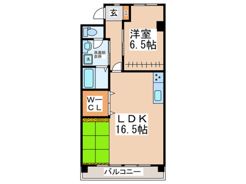 間取図 シラサギハイム