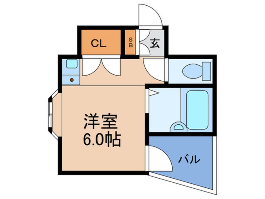 間取図 ロ－レルハイツウエハラ