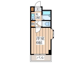 間取図 ロ－レルハイツウエハラ